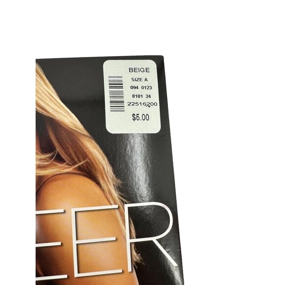 Two pairs of Pantyhose Size A & A/B Control Top Daysheer Stockings Beige - Picture 4 of 9